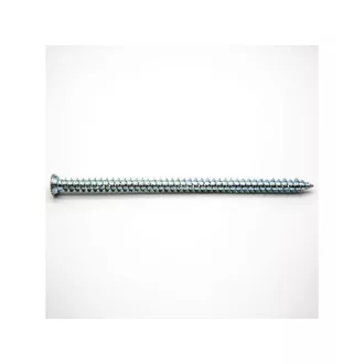   Fensterrahmenbefestigungsschraube mit normalem Kopf, verzinkt 7,5 x 132 mm