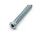 Fensterrahmenschraube mit normalem Kopf, verzinkt 7,5 x 302 mm