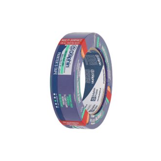 BLUE DOLPHIN Professionelles Malerkreppband 30 mm x 50 m
