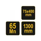 VOREL Betonschaber 75 x 400 x 1300 mm