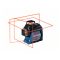 BOSCH Selbstnivellierender 3 x 360° Linienlaser rot GLL 3-80 im Koffer IP54