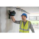 BOSCH Akku-Kombilaser GLL 12V-100-33 CG IP 65 (1 x 2,0 Ah Akku+Ladegerät+LB10 Halterung) in L-BOXX 136