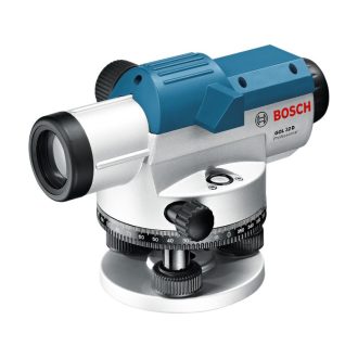   BOSCH Optisches Nivelliergerät GOL 32 D + BT 160 Stativ + GR 500 Messlatte IP54