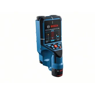   BOSCH Wandscanner D-tect200 C 12V + USB-C Kabel im Koffer (1x2,0 Ah Akku + Ladegerät) (Messbereich 200 mm)