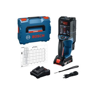   BOSCH EXPERT 3D-Bauschatzscanner D-tect 18V-200-17C im L-BOXX (inkl. 1x 2,0 Ah Akku + Ladegerät) (Arbeitstiefe 200 mm)