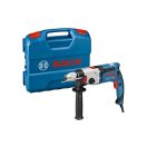 BOSCH Schlagbohrmaschine GSB 24-2 im Koffer + Holzbohrer und Kreisschneider-Set