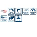 BOSCH Akku-Exzenterschleifer 125 mm GEX 185-LI im Karton (ohne Akku und Ladegerät)