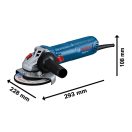 BOSCH Winkelschleifer 125 mm GWS 12-125 mit Feststellschalter / 1200 W