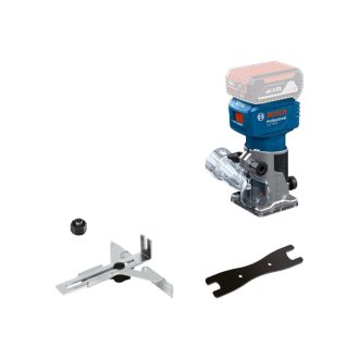   BOSCH Akku-Oberfräse GLF 18V-8 mit Drehzahlregelung (ohne Akku und Ladegerät)