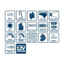 BOSCH GDR 12V-110 Akku-Schlagschrauber (ohne Akku und Ladegerät)