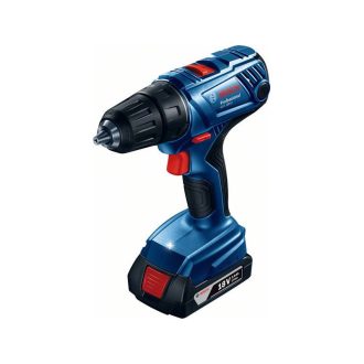   BOSCH GSR 180-LI Akku-Bohrschrauber (2 x 2,0 Ah Akkus) im Koffer