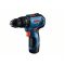 BOSCH Akku-Schlagbohrschrauber GSB 12V-30 im Koffer (2 x 2,0 Ah Akkus + Schnellladegerät)