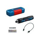 BOSCH GO Akkuschrauber (mit USB-C-Kabel) + 8-teiliges Bit-Set