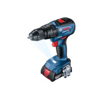   BOSCH Akku-Schlagbohrschrauber GSB 18V-50 im L-Koffer (2 x 2,0 Ah Akku + Ladegerät)