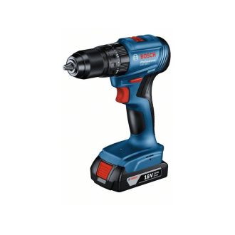   BOSCH Akku-Schlagbohrschrauber GSB 185-LI im Koffer (2 x 2,0 Ah Akkus + Ladegerät)