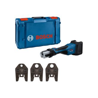   BOSCH Akku-Rotationspresswerkzeug 360° GPT 18V-32 SV Set (ohne Akku und Ladegerät)