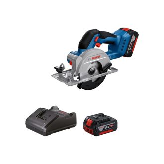   BOSCH Akku-Kreissäge GKS 18V-51 (2 x 4,0 Ah Akku + Ladegerät)