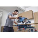 BOSCH Kapp- und Gehrungssäge Gleitschlitten GCM 340-305 D / 1800 W (LED-Schnittanzeige)