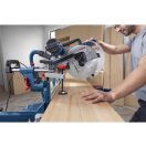 BOSCH Kapp- und Gehrungssäge Gleitschlitten GCM 340-305 D / 1800 W (LED-Schnittanzeige)