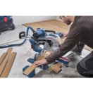 BOSCH Kapp- und Gehrungssäge Gleitschlitten GCM 340-305 D / 1800 W (LED-Schnittanzeige)