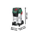 BOSCH Nass-/Trockensauger 30 Liter mit Zubehör PAS30-240PRS / 1400 W