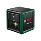 BOSCH Kreuzlinien-Laser (grün) Quigo + Dreibein-Laserstativ