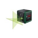 BOSCH Kreuzlinien-Laser (grün) Quigo + Dreibein-Laserstativ