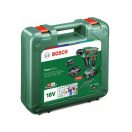 BOSCH Uneo Maxx Akku-Bohrhammer + Bohrfutter (2 x 2,5 Ah Akku + Ladegerät) im Koffer