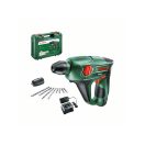 BOSCH Uneo Akku-Bohrhammer + Bohrfutter (1 x 2,5 Ah Akku) im Koffer