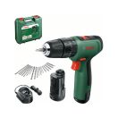 BOSCH EasyImpact1200 (2 x 1,5 Ah Akkus) Akku-Schlagbohrschrauber + Zubehörset