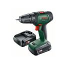BOSCH UniversalDrill 18 Akku-Bohrschrauber (2 x 1,5 Ah Akkus) im Koffer