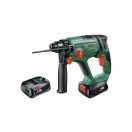 BOSCH UniversalHammer 18V Akku-Bohrhammer (2 x 2,5 Ah Akkus + AL1820)