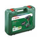 BOSCH UniversalDrill 18V-EC Akku-Bohrschrauber (2 x 2,0 Ah Akkus) + AL 18V-20