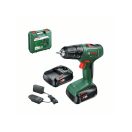 BOSCH Easydrill 18V-40 Akku-Bohrschrauber (2 x 2,0 Ah Akkus) + AL18V-20
