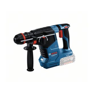   BOSCH Akku-Bohrhammer GBH 187-LI im Koffer (2 x 5,0 Ah Akkus + Schnellladegerät) mit EINEM Bohrfutter