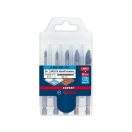 BOSCH EXPERT HEX-9 Fliesenbohrerschaft-Set 5-teilig (6 Stück) für Thekendisplay