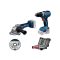 BOSCH Akku-Kraftpaket GSR 18V-65 + GWS18V-11 + Zubehörset (ohne Akku und Ladegerät)