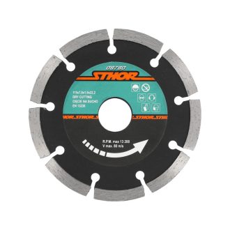  STHOR Diamant-Trennscheibe 115 x 1,9 x 7,0 x 22,2 mm segmentiert