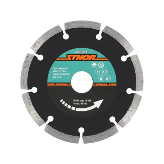   STHOR Diamant-Trennscheibe 125 x 2,0 x 7,0 x 22,2 mm segmentiert