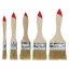 Pinselset mit 5-teiligem Holzgriff 0,5-2,5"