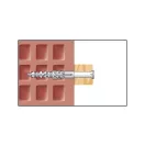 CELO MFR SB Senkbunddübel mit integriertem Sechskantkopf und Unterlegscheibenschraube 10 x 115 mm (4 Stk./