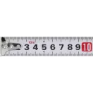 VOREL Maßband 10 mx 25 mm gummiert