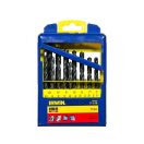 IRWIN Schraubenbohrer-Set 19-teilig HSS PRO zylindrisch (1-10 mm)