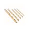 IRWIN Schraubenbohrer-Set 5-teilig HSS TiN zylindrisch (4-5-6-8-10 mm)