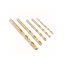 IRWIN Schraubenbohrer-Set 5-teilig HSS TiN zylindrisch (4-5-6-8-10 mm)