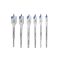 IRWIN Flachholzbohrer-Set 6-teiliger Bit Blue Groove 4x (10-13-16-19-22-25 x 152 mm)