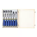 IRWIN Marples Holzmeißel-Set mit 6-teiligem Softgriff-Griff (6-10-12-16-20-26 mm)