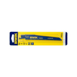 IRWIN Säbelsägeblatt 150 mm/6TPI Holz Bimetall (5 Stück)
