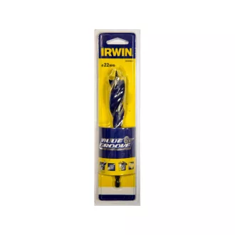 IRWIN Holzbohrer 22 x 158 mm Bit Blue Groove 6x