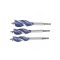 IRWIN Holzbohrer-Set 3-teiliger Bit Blue Groove 6x (20-22-25 mm)